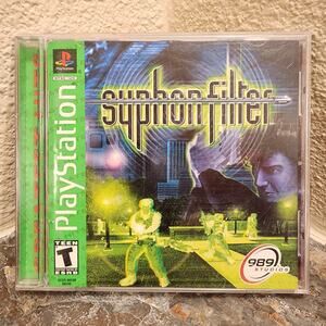 Game - Syphon Filter [GH] (CIB) - PS1 - Sony - 989 Studios